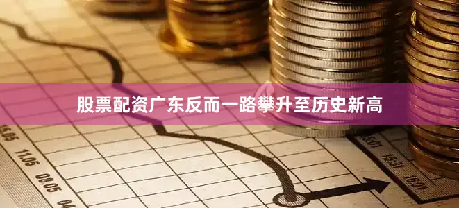 股票配资广东反而一路攀升至历史新高