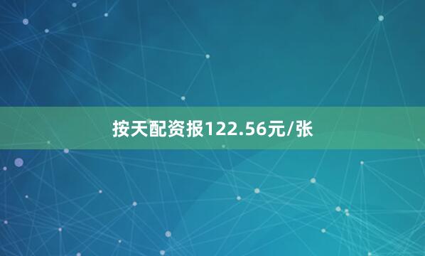 按天配资报122.56元/张